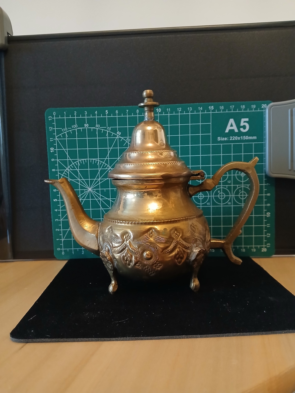 Vintage N.African Brass  Teapot -
